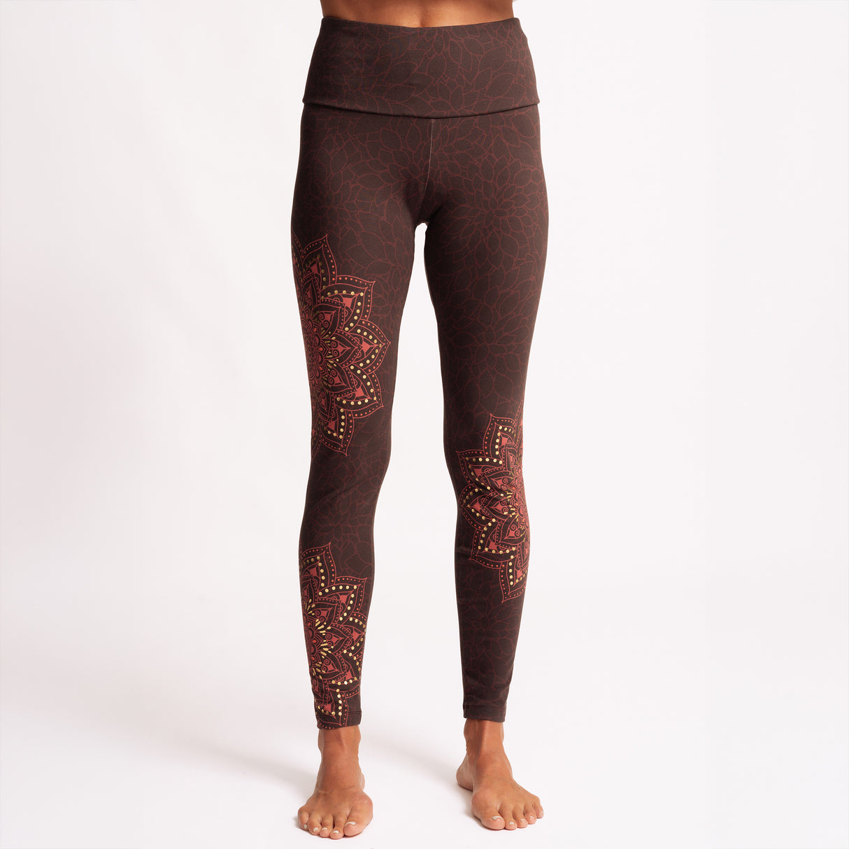 Yoga Leggings Chaya - tiefrot