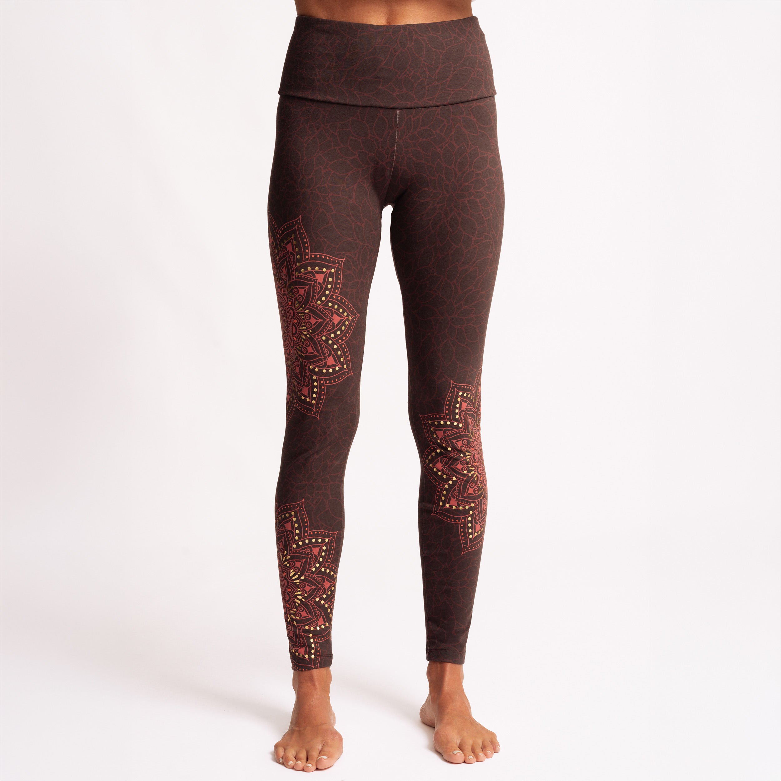 Yoga Leggings Chaya - tiefrot
