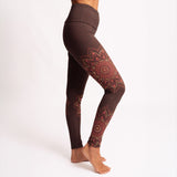 Yoga Leggings Chaya - tiefrot