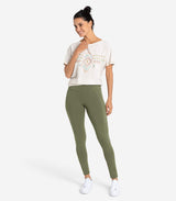 Leggings Yoga and Run - grün - YOGISHOP