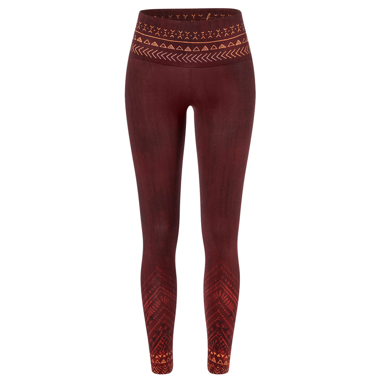 Yoga-Leggings Shakti - henna-rot - YOGISHOP