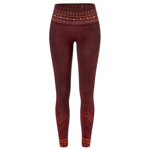 Yoga-Leggings Shakti - henna-rot - YOGISHOP