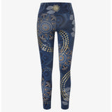 Yoga Leggings Maui - tiefblau