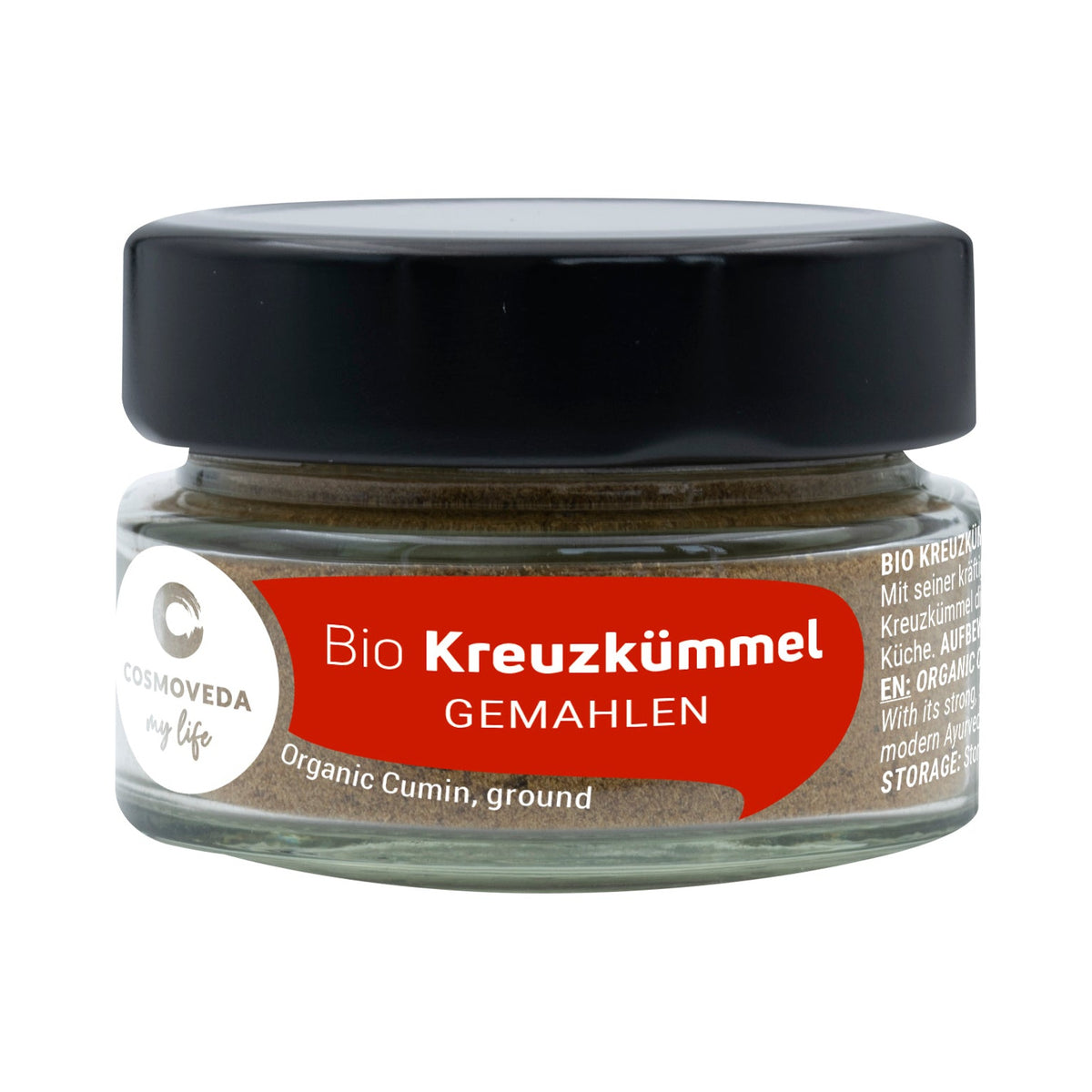 Bio cumino macinato in scatola, 25 g