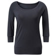 Yoga-Shirt 3/4 Boatneck - midnight blue - YOGISHOP