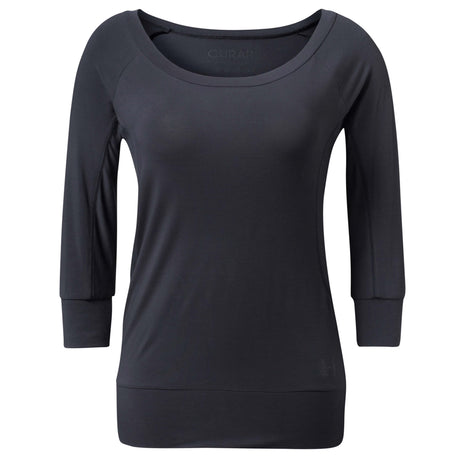 Yoga-Shirt 3/4 Boatneck - midnight blue - YOGISHOP