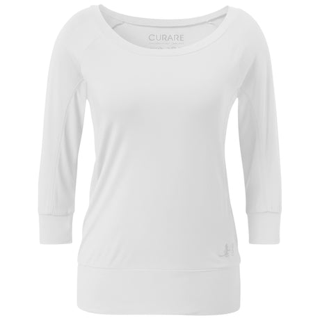 3/4 Shirt Boatneck - soft white - YOGISHOP
