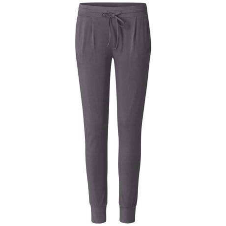 Long Pants "Boyfriend" - grau aubergine - YOGISHOP
