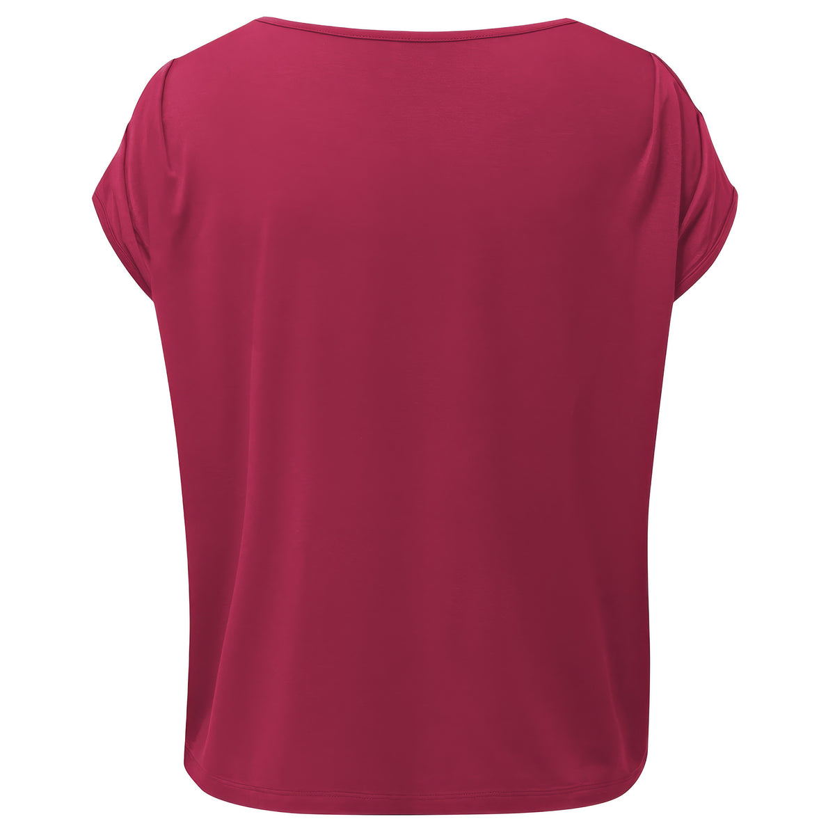 Yoga-Shirt loose foulds - bordeaux