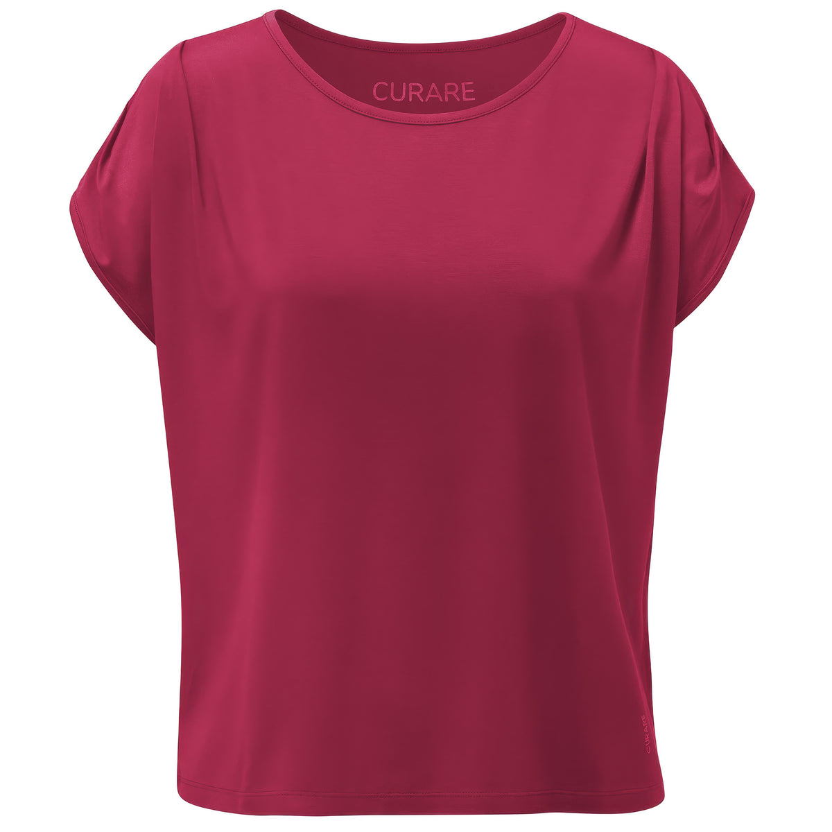 Yoga-Shirt loose foulds - bordeaux