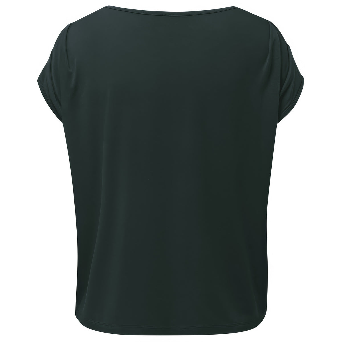 Yoga-Shirt loose foulds - dark forest