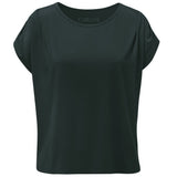 Yoga-Shirt loose foulds - dark forest