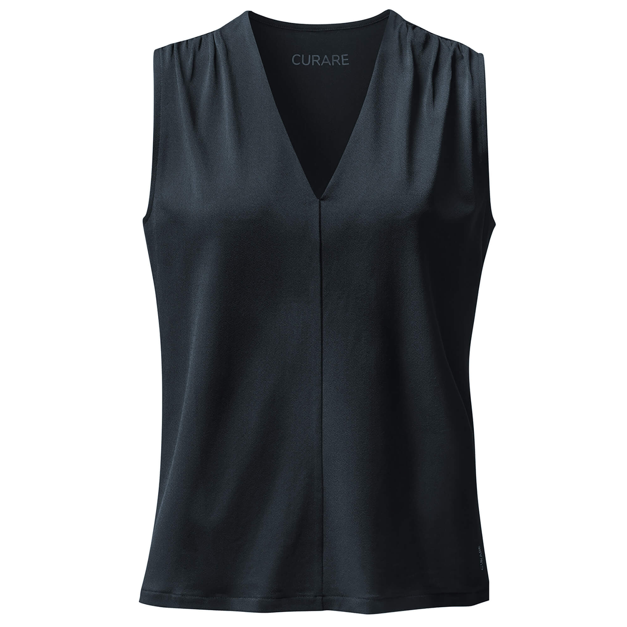 Yoga-Top Comfort V-Neck - midnight-blue - YOGISHOP