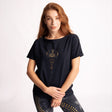 Shirt Eka Padma -  tiefblau