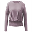 Yoga-Shirt long sleeves smoked - soft-rose - YOGISHOP