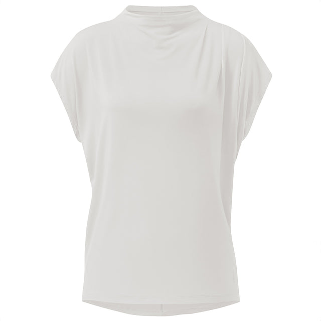 Yoga-Top, turtle neck - soft-white - YOGISHOP