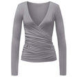 Wrap-Jacket - silver shadow - YOGISHOP