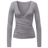 Wrap-Jacket - silver shadow - YOGISHOP