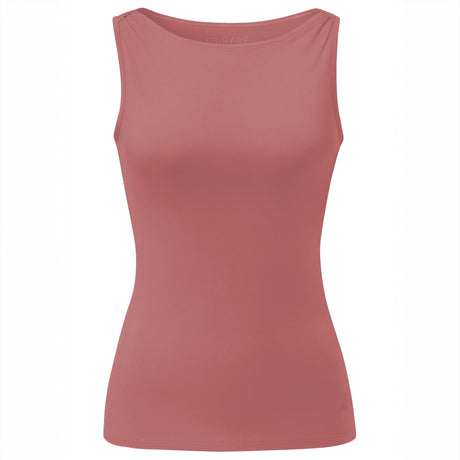 Yoga-Tank-Top Boatneck - faded rose