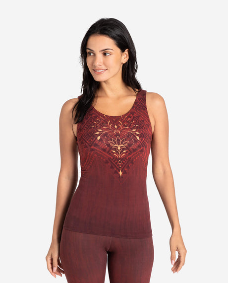Yoga-Top Shakti - henna-rot - YOGISHOP