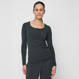 Wrap-Shirt - dark forest