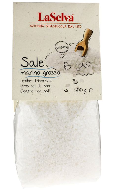 Sale marino grosso, grobk. Meersalz (konv. Anbau), 500 g - YOGISHOP