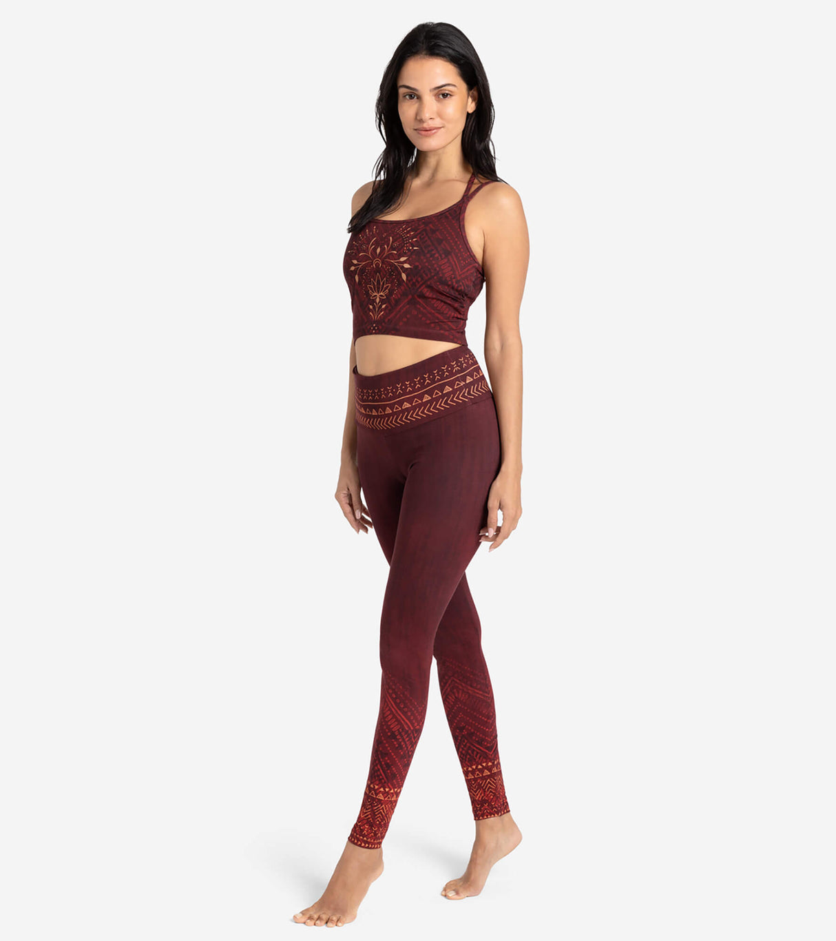 Yoga-Bra Shakti - henna-rot - YOGISHOP