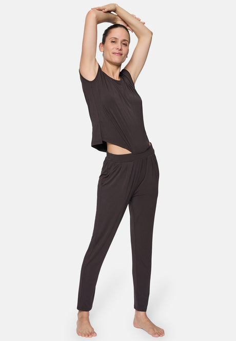 Onepiece Kombination - dark-brown - YOGISHOP