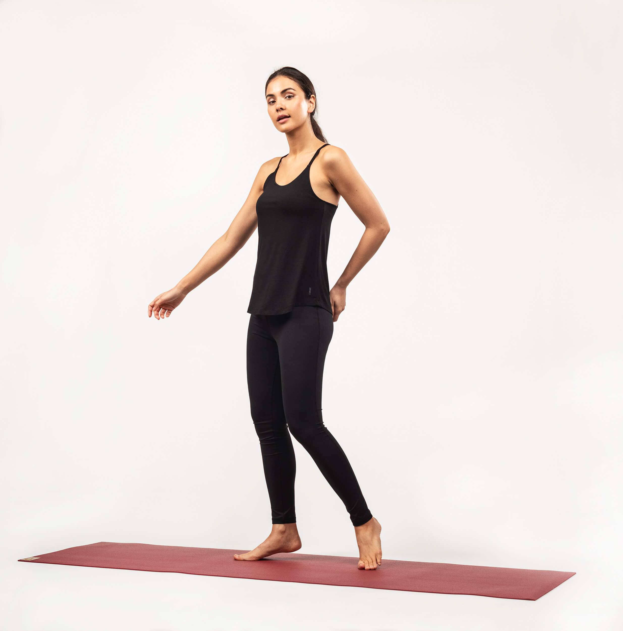 Yoga Leggins High Waist - black - YOGISHOP