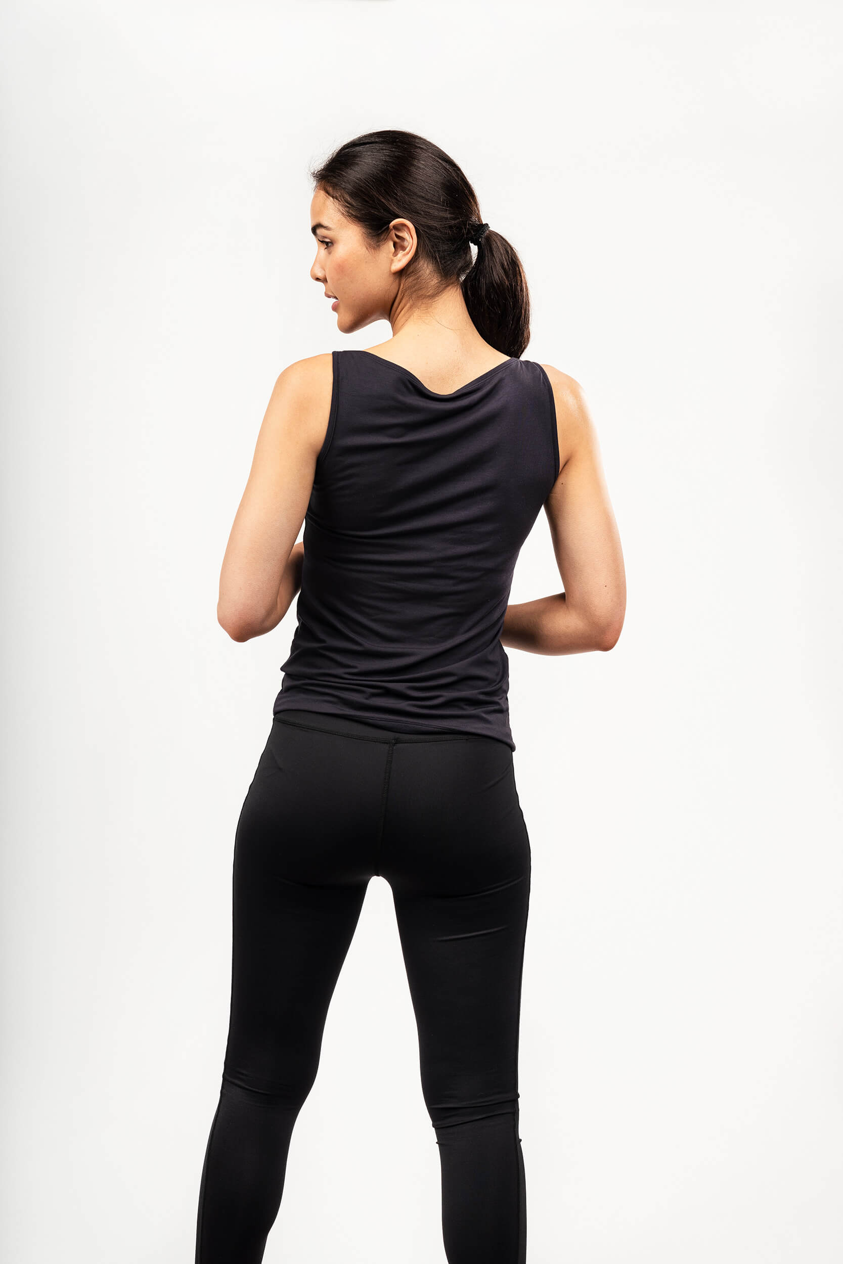 Yoga Leggins High Waist - black - YOGISHOP