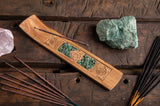 Schiffchenhalter mit Aventurin - Keltischer Knoten - YOGISHOP
