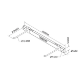 Soporte metálico de pared