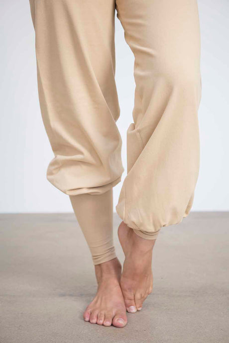 Yogahose "Sohang" - beige - YOGISHOP