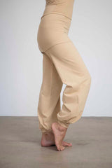 Pantaloni da yoga "Sohang" - beige