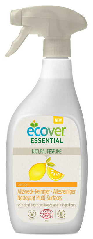 Essential Allzweck-Reiniger Zitrone, Sprühflasche, 500 ml - YOGISHOP