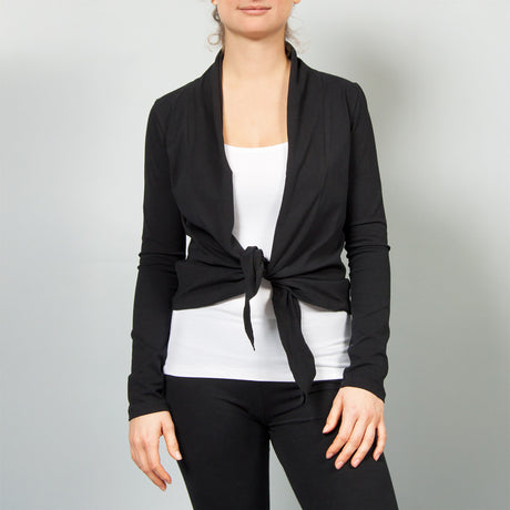 Amba Jacke - schwarz - YOGISHOP