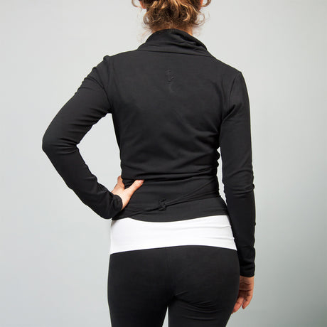 Amba Jacke - schwarz - YOGISHOP