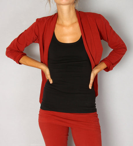 Amba Jacke - bordeaux - YOGISHOP