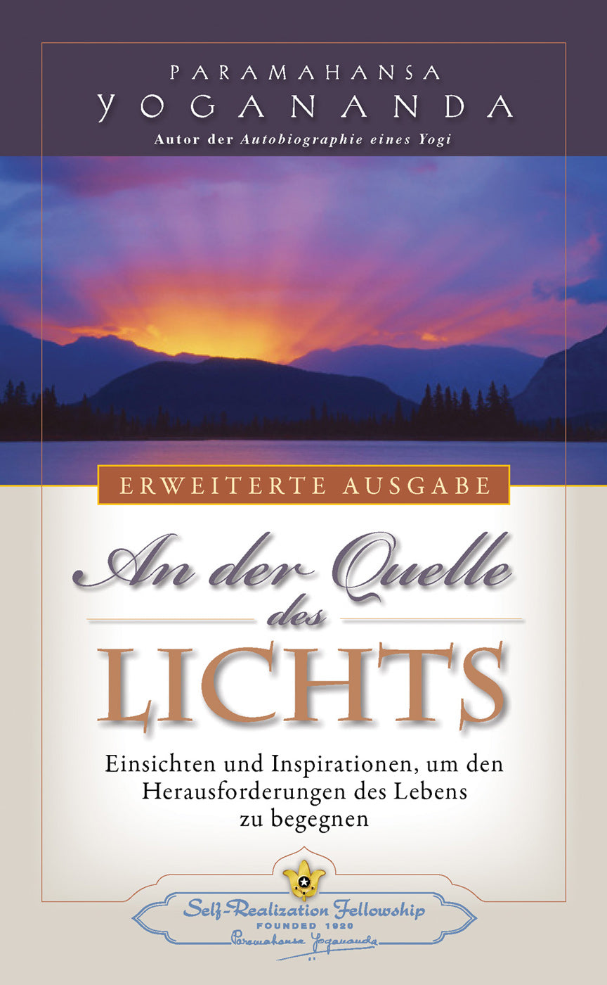 An der Quelle des Lichts von Paramahansa Yogananda - YOGISHOP