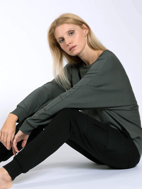 Sweater Anna - khaki - YOGISHOP