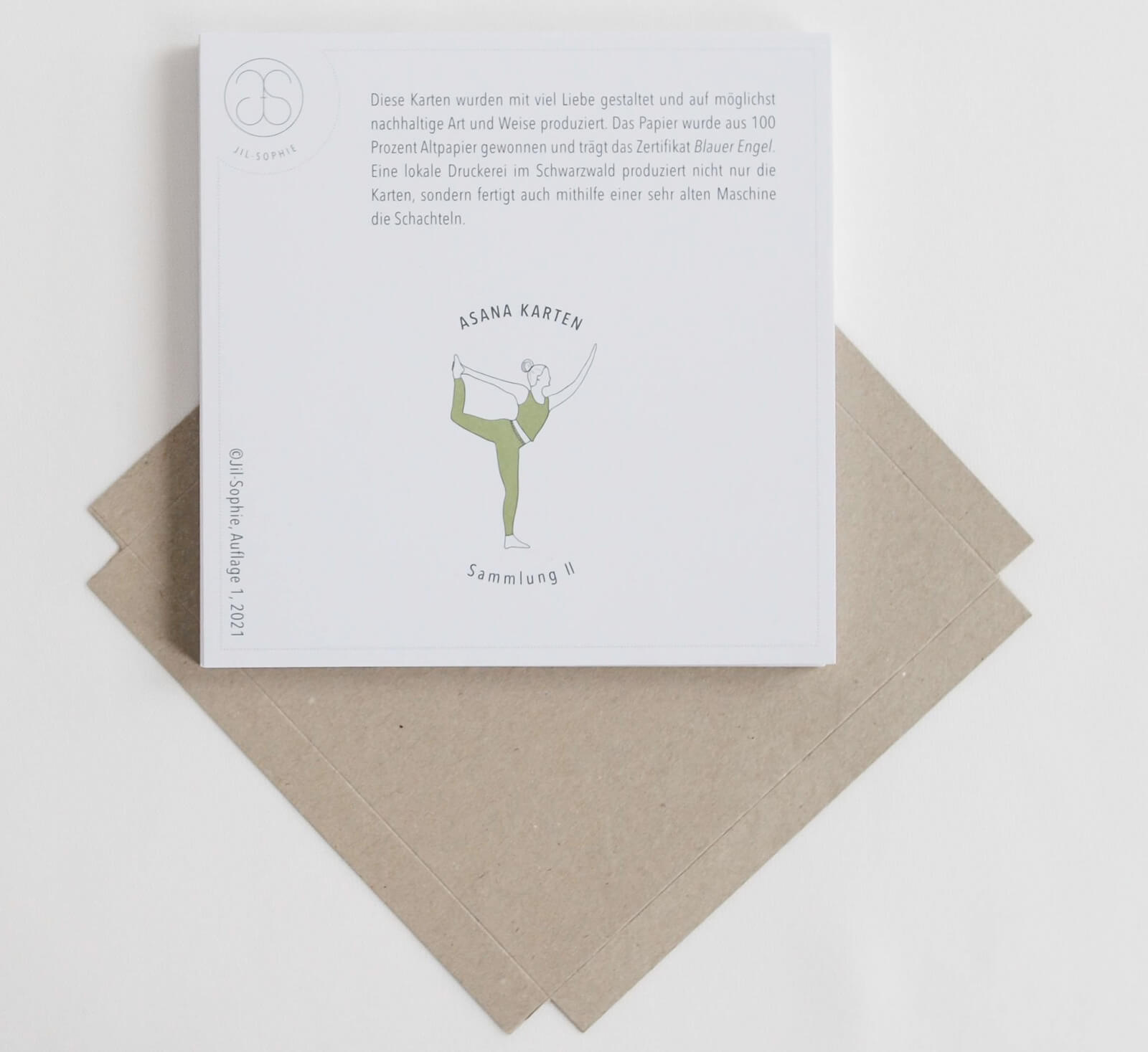 Asanakarten Sammlung 2 mit Box - YOGISHOP