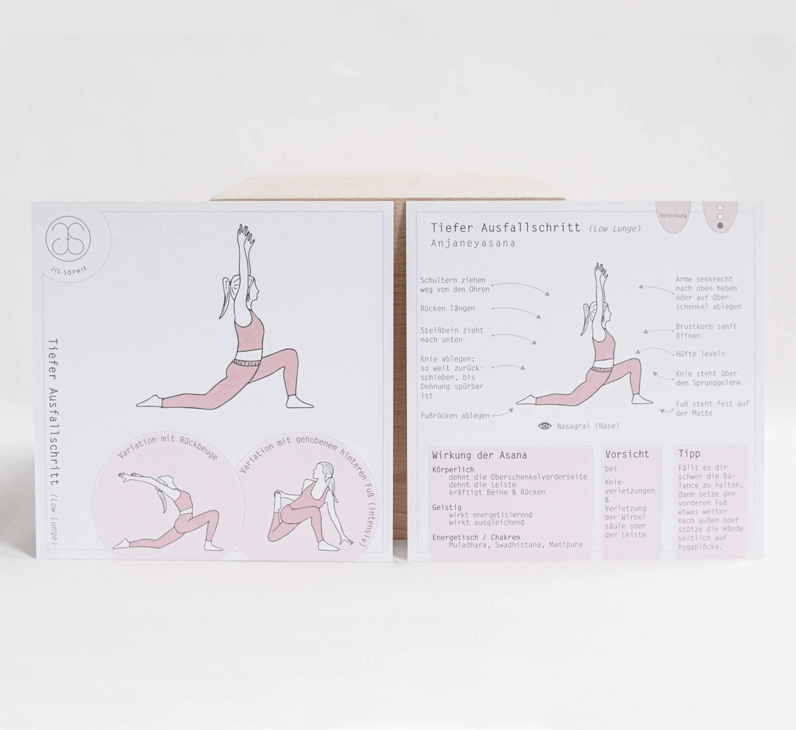 Asanakarten Sammlung 2 mit Box - YOGISHOP