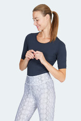 3/4 Sleeve Ayala - anthracite - YOGISHOP