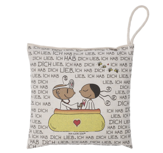 Bio Lavendel Kissen - Ich hab Dich Lieb - YOGISHOP