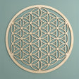Blume des Lebens Wandschmuck aus Holz - YOGISHOP