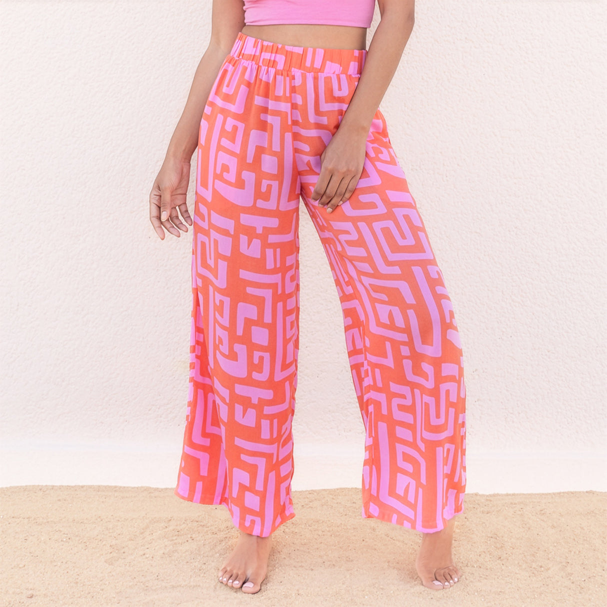 Pantalones de yoga Melody - pink coral