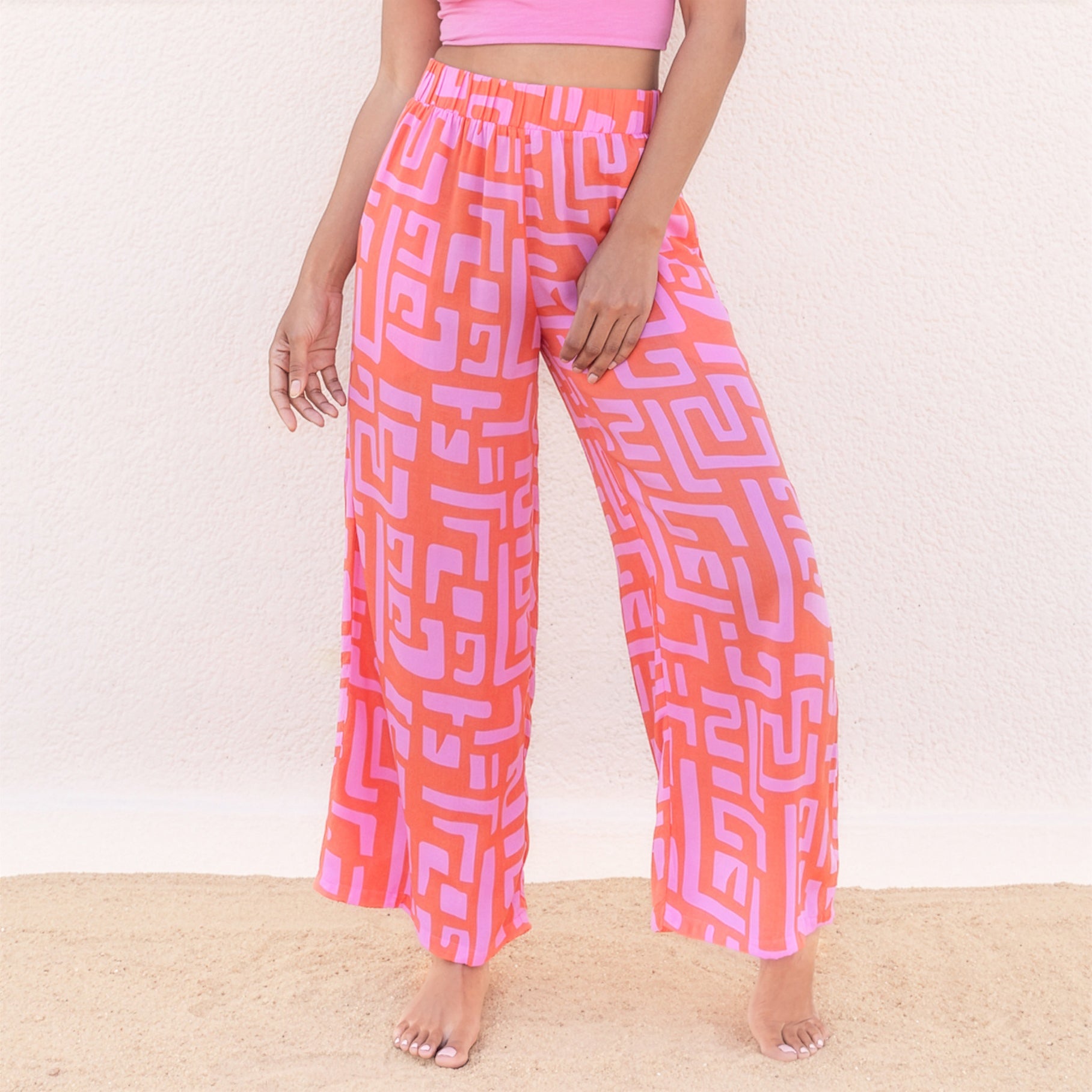 Pantalones de yoga Melody - pink coral