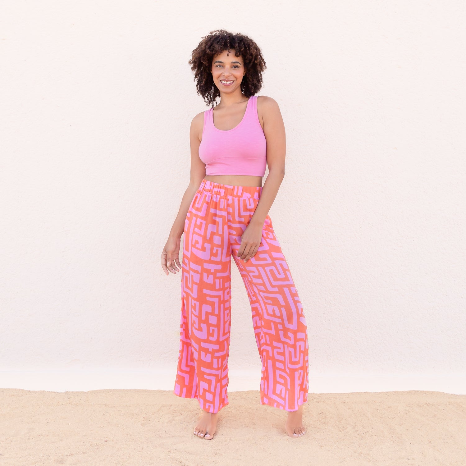 Pantalones de yoga Melody - pink coral