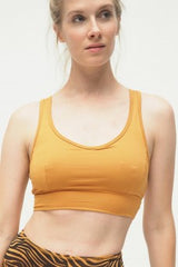 Yoga-Bra Rami - desert gold - YOGISHOP