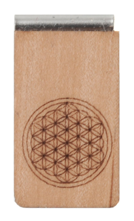 Lesezeichen aus Holz mit Gravur - YOGISHOP